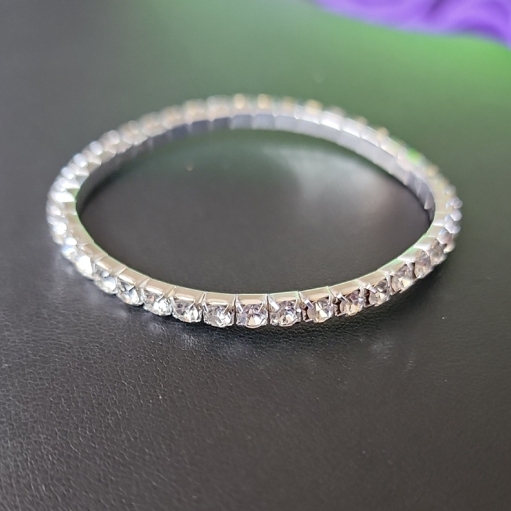 Rhinestone STREACH bracelet VINTAGE STYLE
